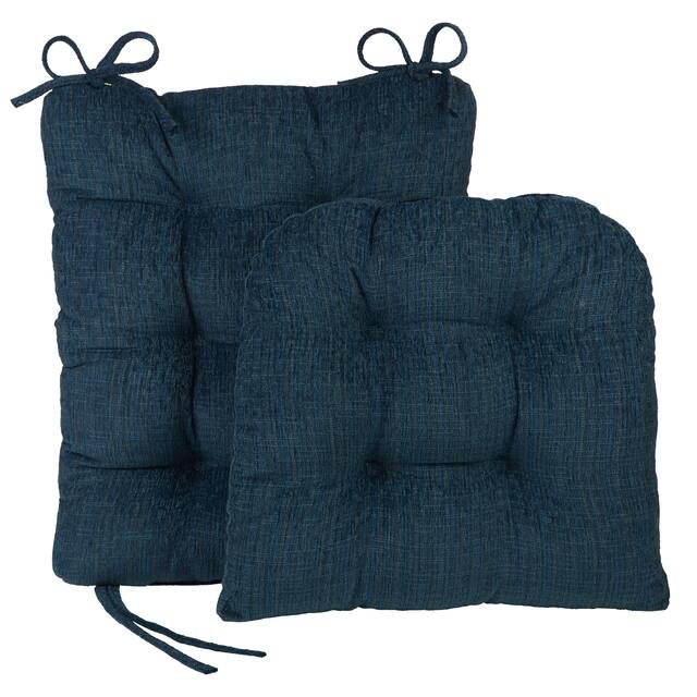 Klear Vu Polar XL Universal Rocking Chair Cushion Set - Blue