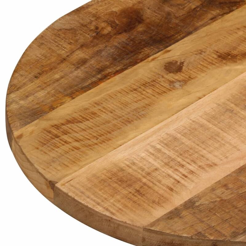 vidaXL Table Top Replacement Coffee Dining Room Furniture Oval Solid Wood