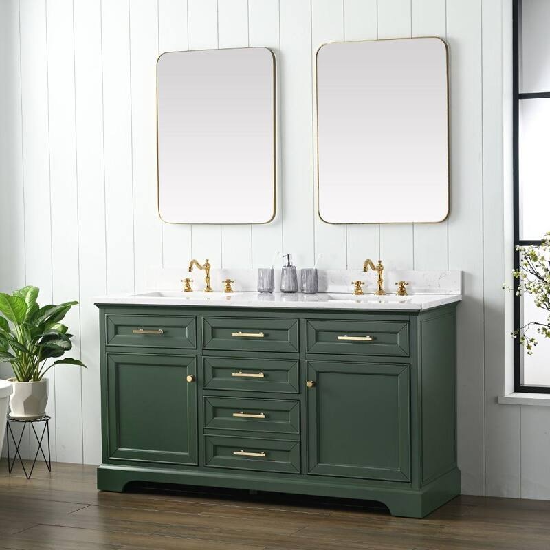 Sudio Design Thompson 60" Double Bathroom Vanity