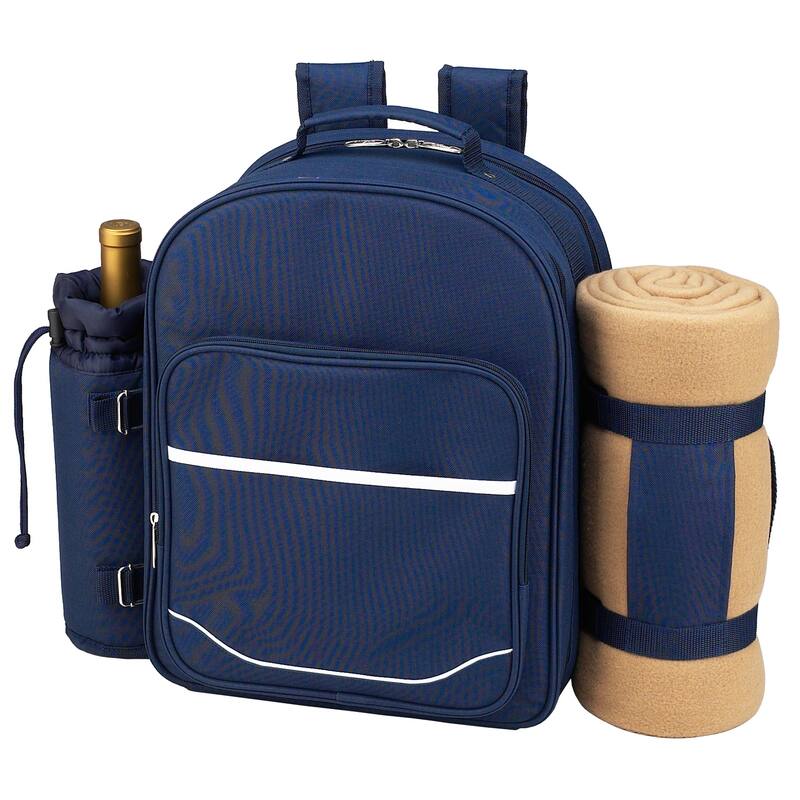 Picnic at Ascot Two Person Equipped Picnic Backpack with Blanket