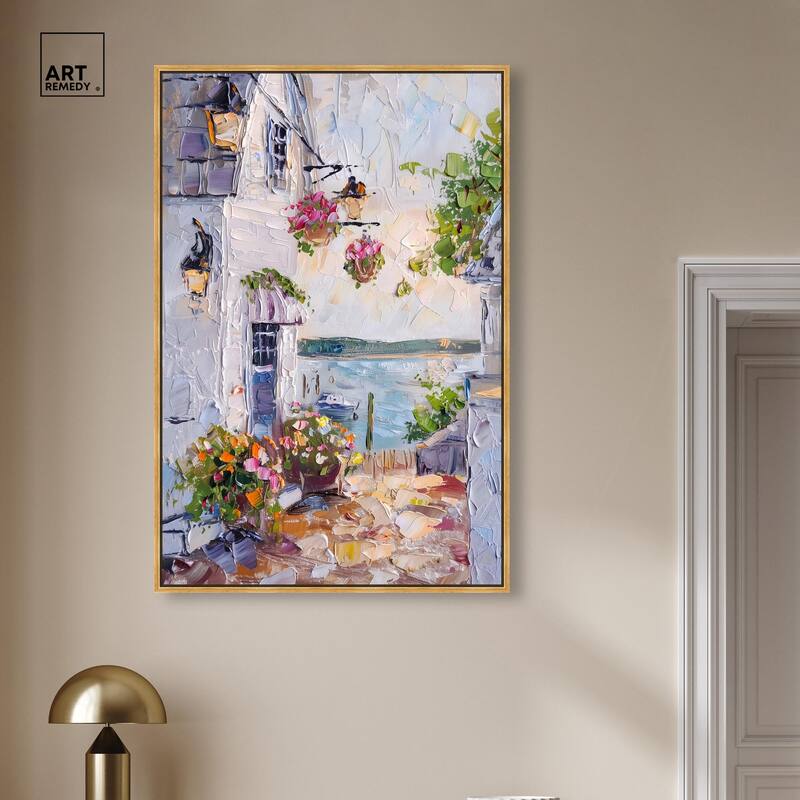 Harbor Hideaway I Canvas by Art Remedy