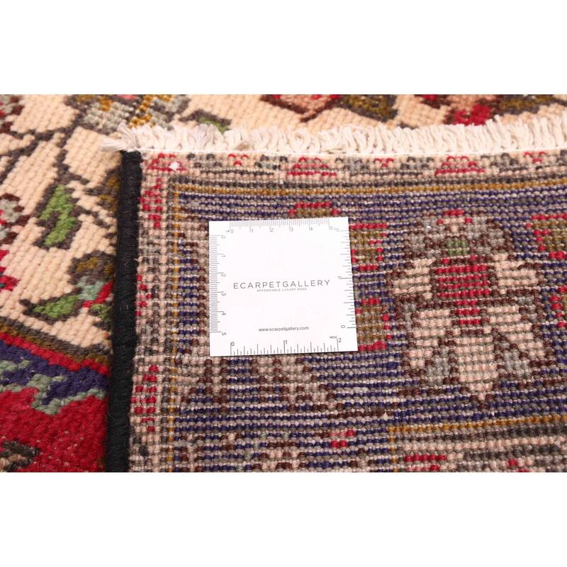 ECARPETGALLERY Hand-knotted Andelz Red Wool Rug - 4'7 x 6'6