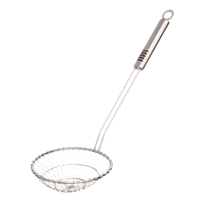 Helen's Asian Kitchen Spider Strainer, 7-Inch Strainer Basket
