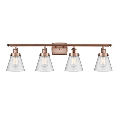 Innovations Lighting Ballston Urban Cone - 4 Light 36" Bath Vanity Light