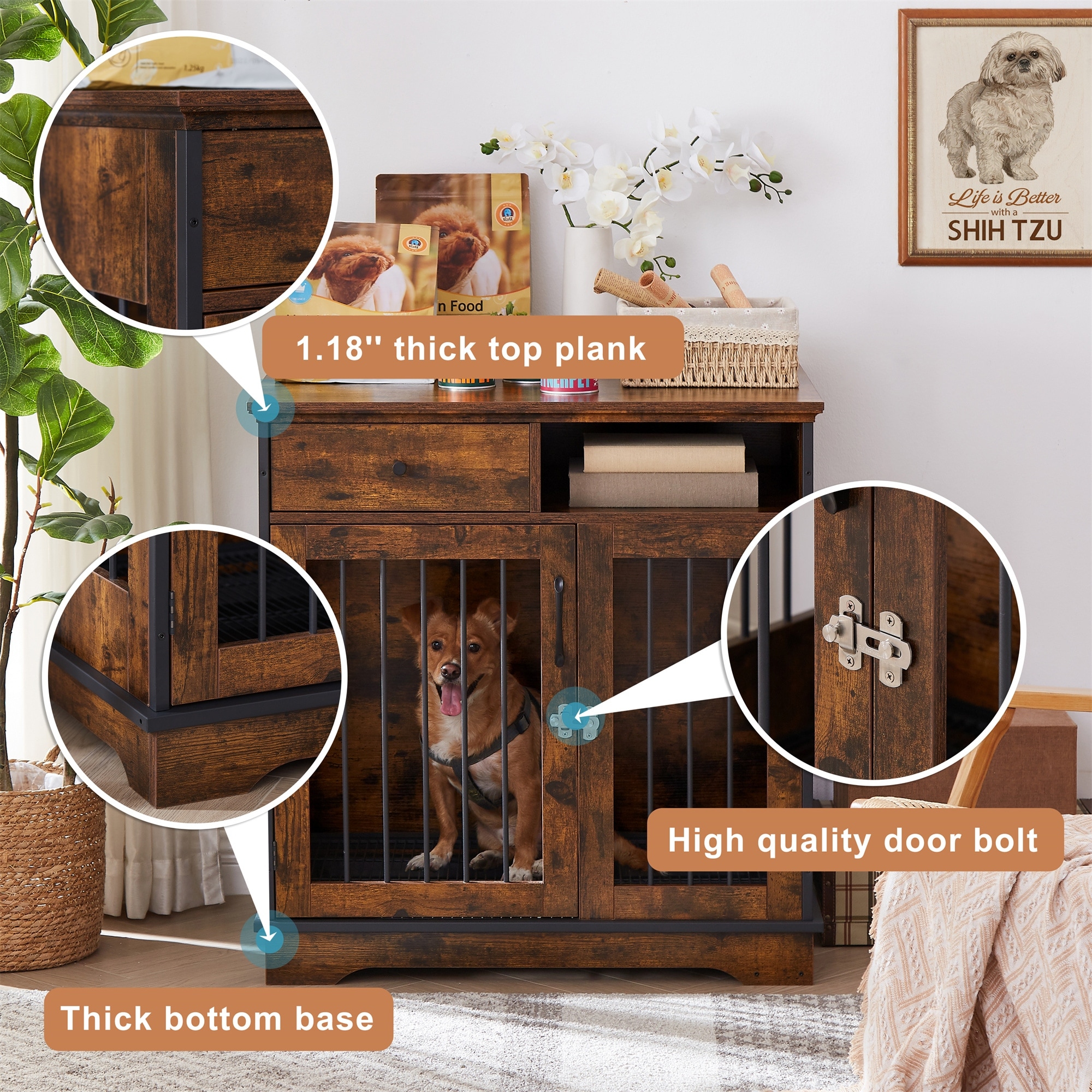 Bed bath and beyond dog crates discount
