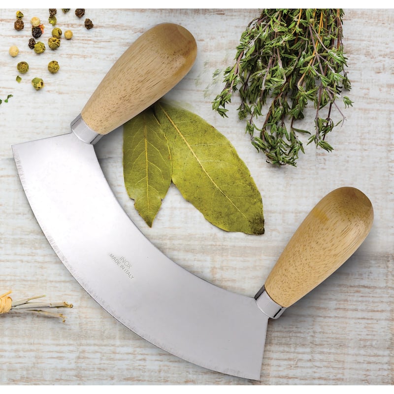 Fantes Mezzaluna Rocking Chopper Knife