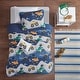 preview thumbnail 2 of 12, Intelligent Design Kids Gavin Monster Truck Reversible Quilt Set with Throw Pillow