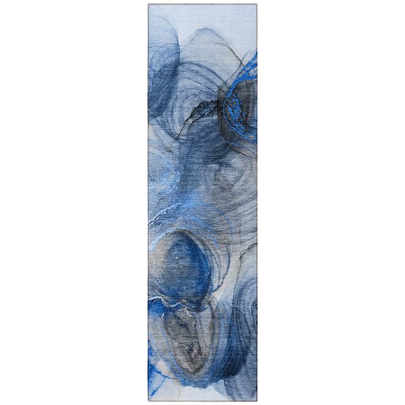 Bax Contemporary Abstract Weather Resistant Classic Meets Modern Outdoor Rug