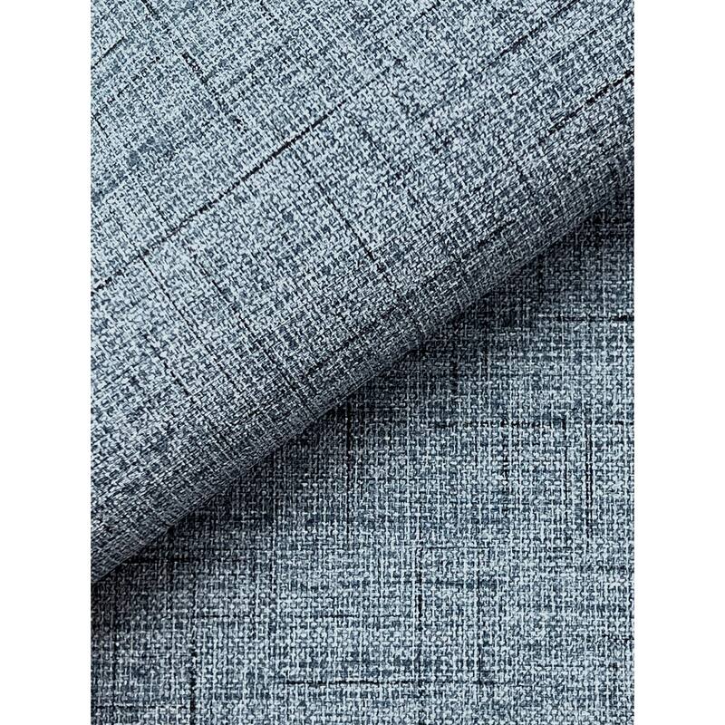Warner Leon Denim Faux Fabric Wallpaper