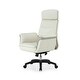 preview thumbnail 11 of 16, Eureka Ergonomic Leather Executive Swivel Office Chair Adjustable Home Sofa Chair, High Back Pillow Back