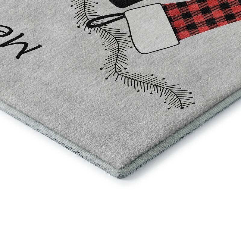 Premium Washable Super Soft Merry Christmas Stockings Mayfield Rug