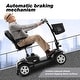 preview thumbnail 20 of 61, 4 Wheel Mobility Scooter Compact 300 Lb Load Bearing Capacity 300w Motor Wheelchair Device For Grown-ups Elderly