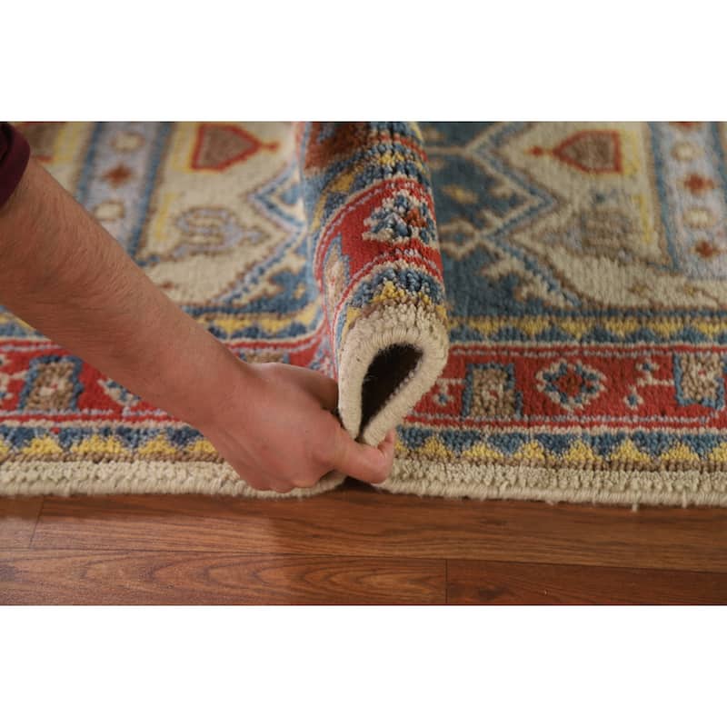Blue Heriz Serapi Runner Rug Handmade Wool Carpet - 2'6"x 8'0"