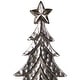 preview thumbnail 5 of 3, Pine Trees Textured Metal Christmas Decorations - 11" - Set of 2