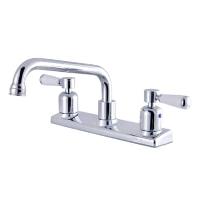 Kingston Brass Paris 1.8 GPM Widespread Kitchen Faucet
