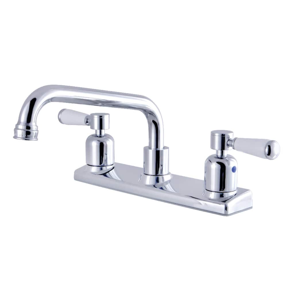 Kingston Brass Paris 1.8 GPM Widespread Kitchen Faucet