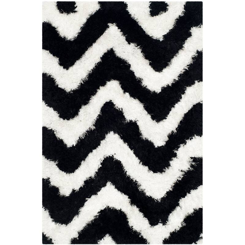 SAFAVIEH Handmade Barcelona Shag Rayya Polyester Rug