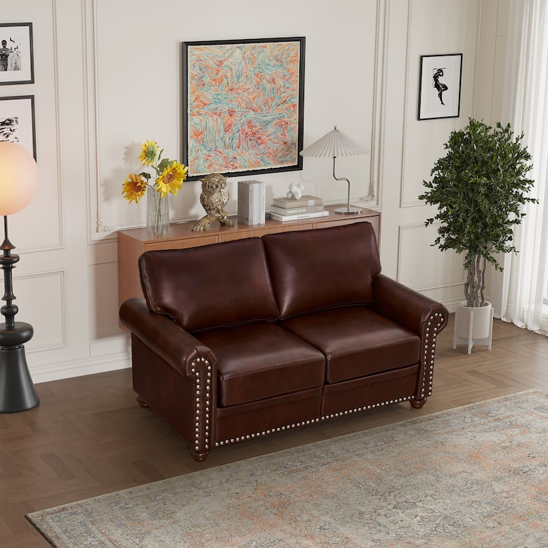 Modern Living Room Sofa with Wood Leg