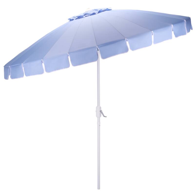 SAFAVIEH Outdoor Living Panza 9ft Crank Umbrella