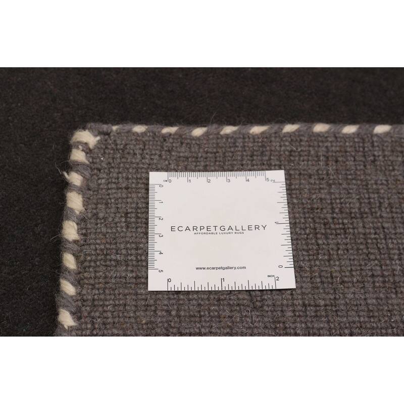 Kashkuli Gabbeh Grey Rug 5'3" x 7'6" - 5'3 x 7'6
