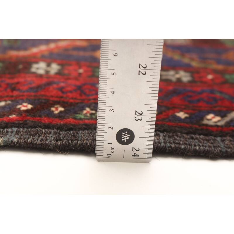 ECARPETGALLERY Hand-knotted Teimani Navy Wool Rug - 3'10 x 6'8