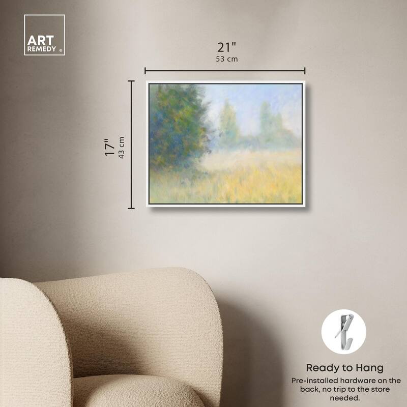 Faded Horizon II Canvas by Art Remedy