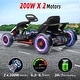 preview thumbnail 23 of 30, 24V 7AH Electric Go Kart for Kids, Battery 300W Powerful Motors, 8MPH Drift Kart Car for Kids