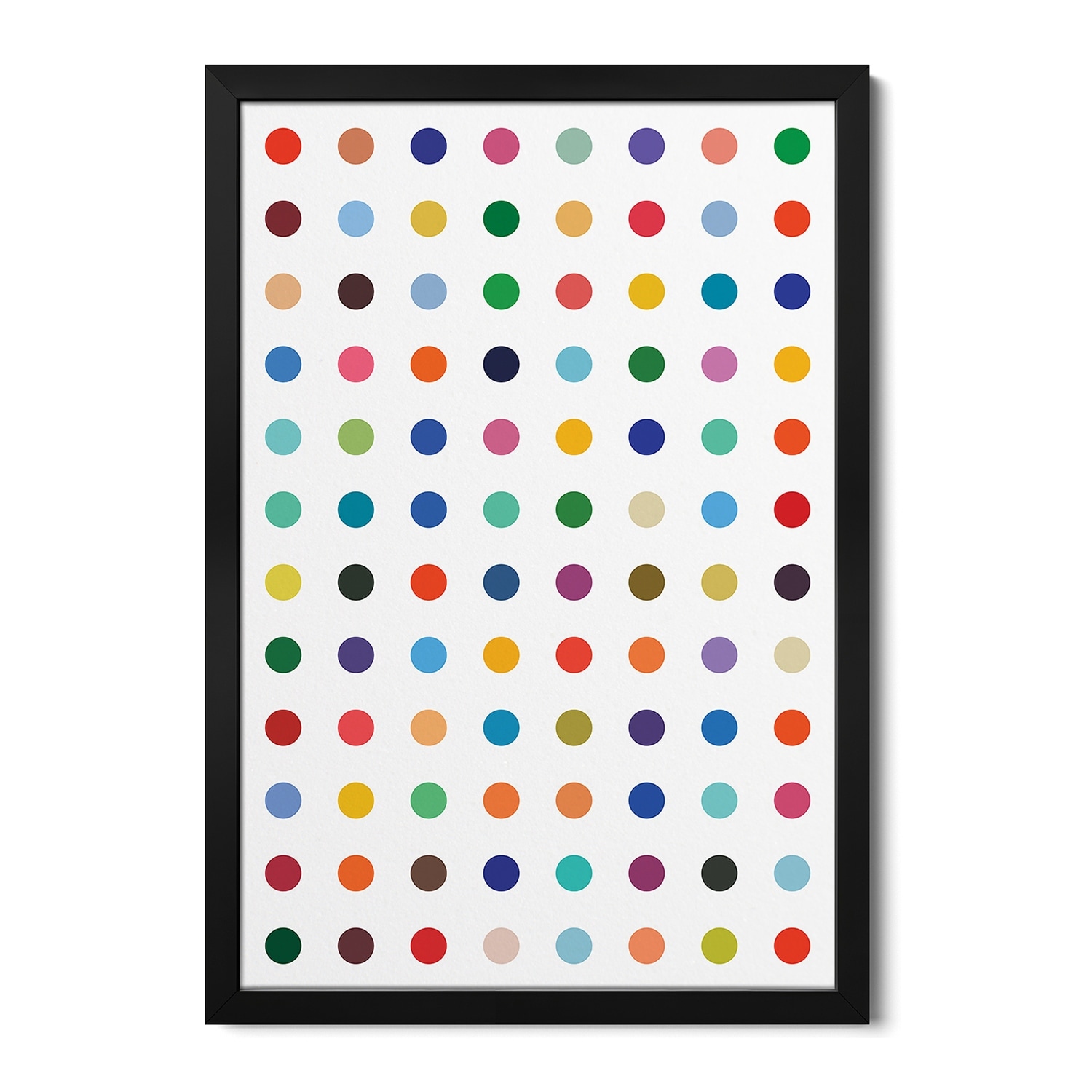 Damien Premium Framed Poster by The Usual Designers