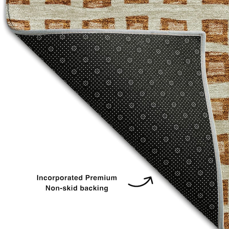 Premium Washable Super Soft Modern Contemporary Mayfield Rug