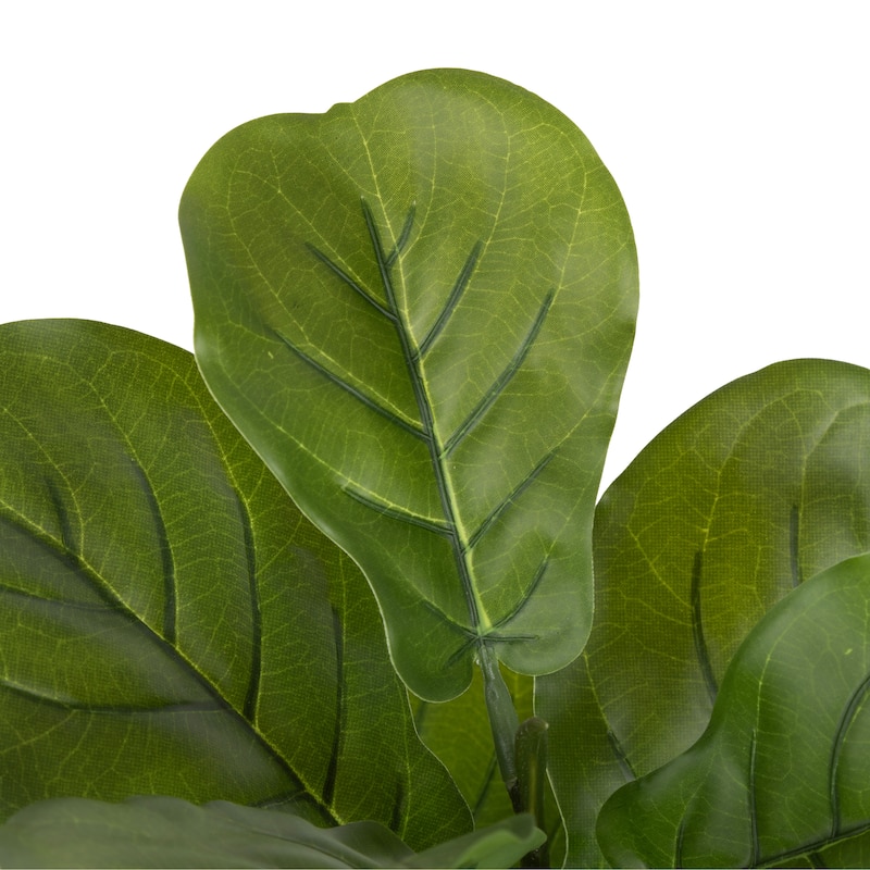 Kate and Laurel Fidmont Faux Fiddle Fig Tree