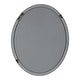 preview thumbnail 16 of 31, Kate and Laurel Mansell Oval Framed Wall Mirror