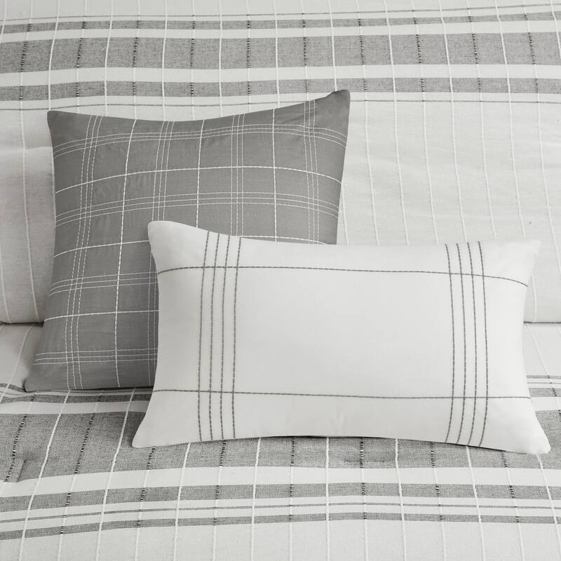 Harbor House Morgan 6 Piece Cotton Jacquard Oversized Comforter Set