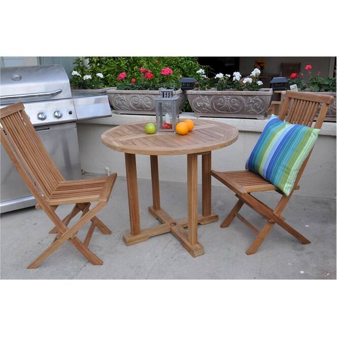 Outdoor Dining Set 5 Piece Patio Table and Chairs Elegant Design