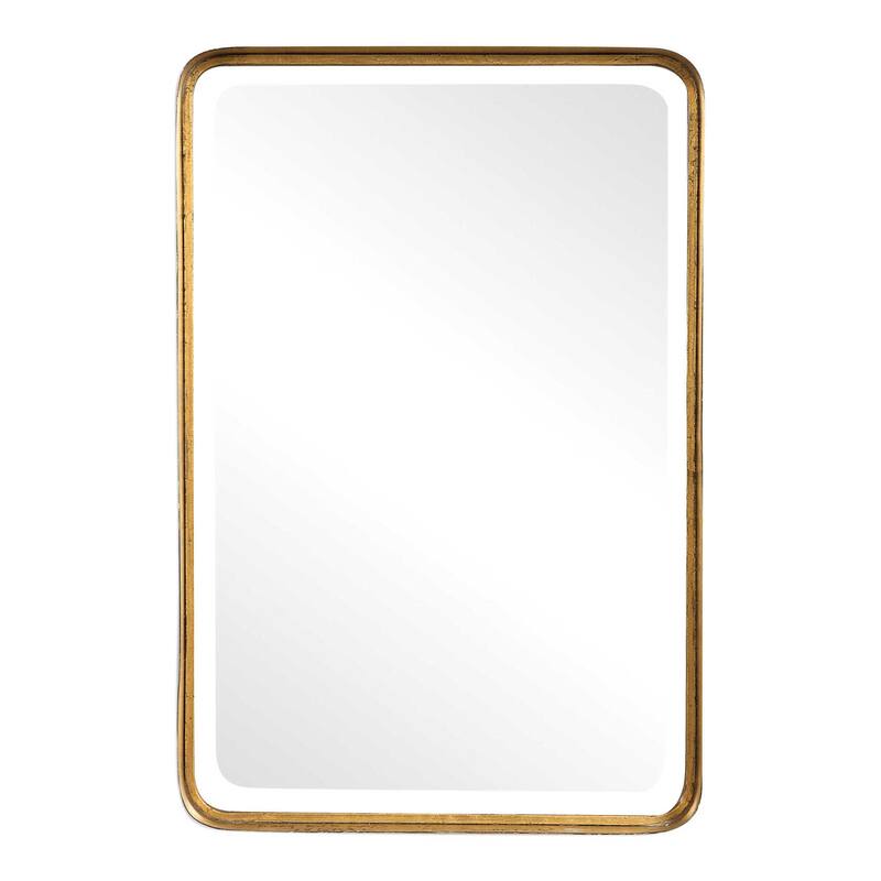 Uttermost Crofton 30" X 20" Rectangular Deep Frame Gold Vanity