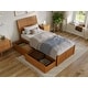 preview thumbnail 53 of 105, Portland Platform Bed with Footboard and Storage Drawers