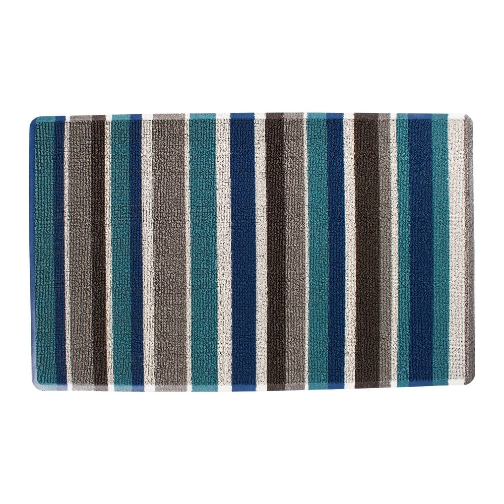 RITZ Indoor/Outdoor Striped Tufted Mat