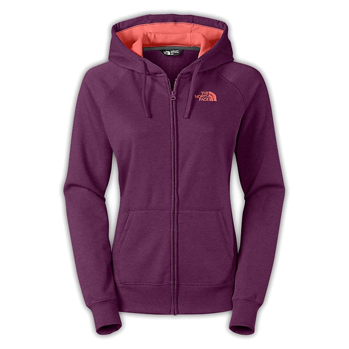 womens purple north face hoodie