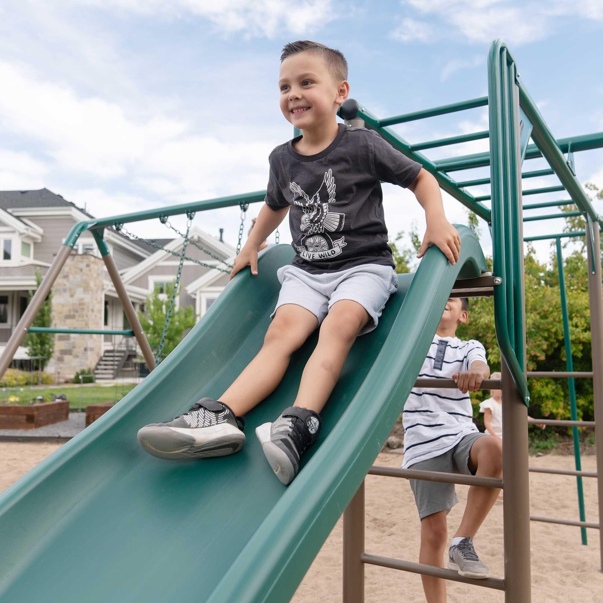Lifetime monkey bar adventure swing set lowes sale