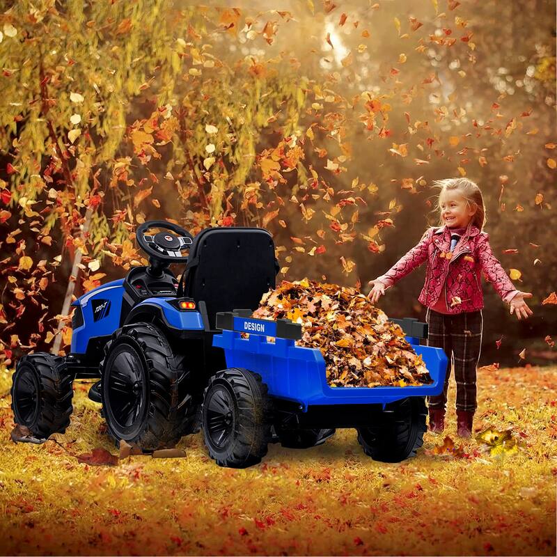 3 in 1 Ride on Tractor Excavator Bulldozer 24V