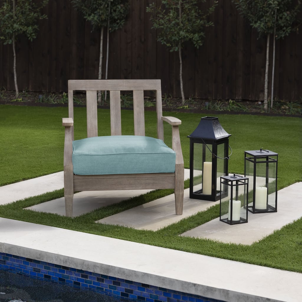 Sorra Home Outdura Solid Indoor/Outdoor Corded Deep Seating Cushion
