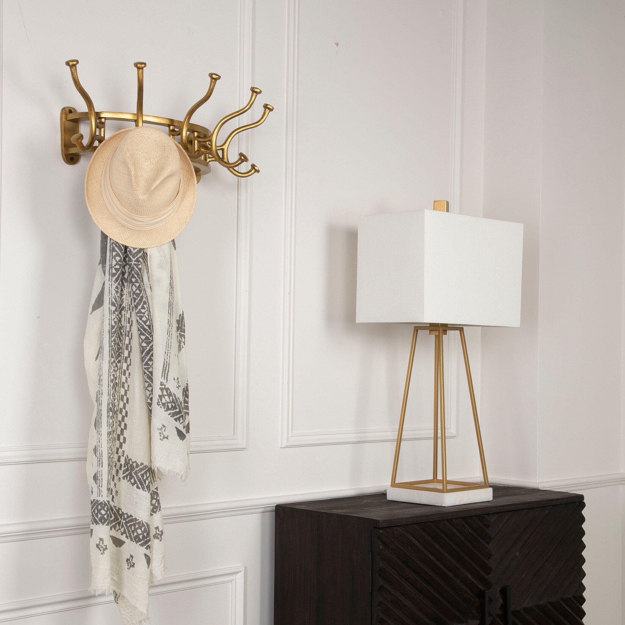 Bed bath and beyond coat rack wall online