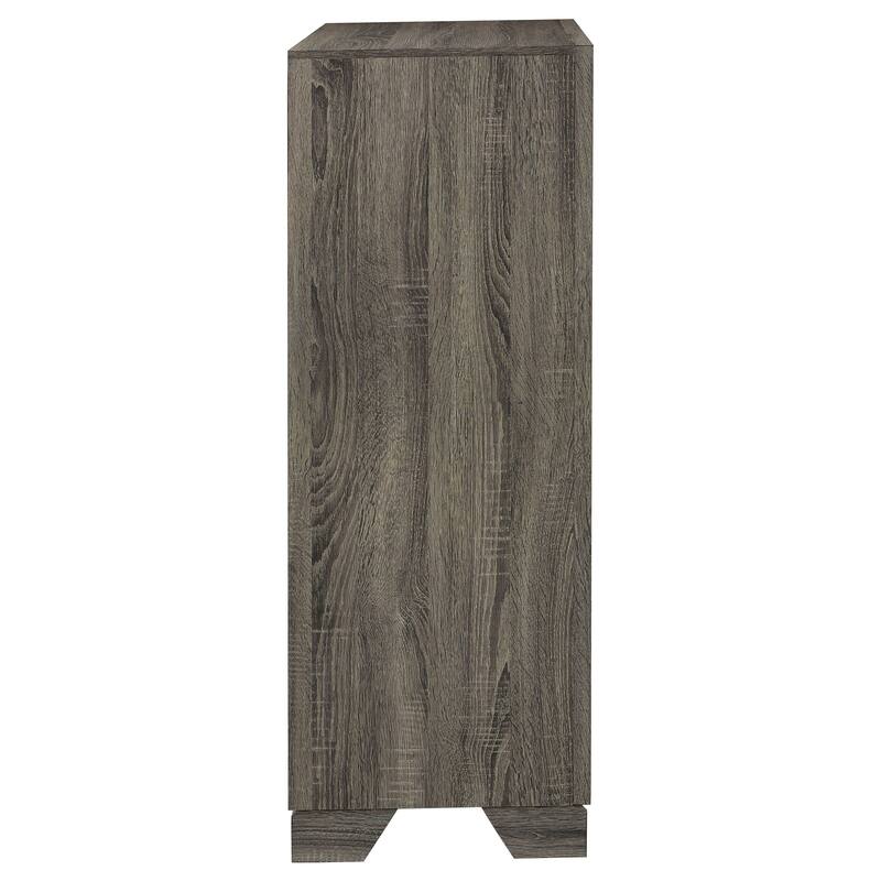 Funston Brown Oak 4-drawer Chest of Drawers