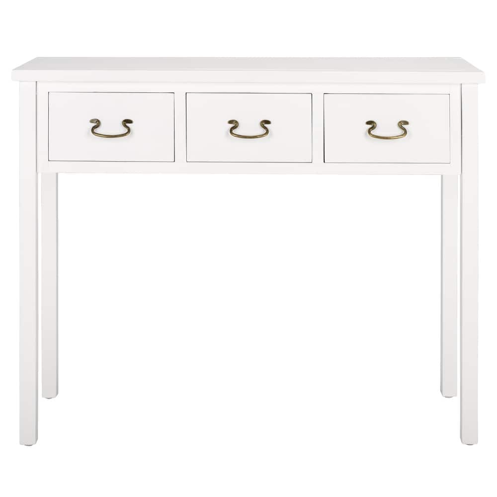 SAFAVIEH Marleine Antiqued Grey Console Table - 39.4" x 14.2" x 31.7" - 39Wx14Dx32H