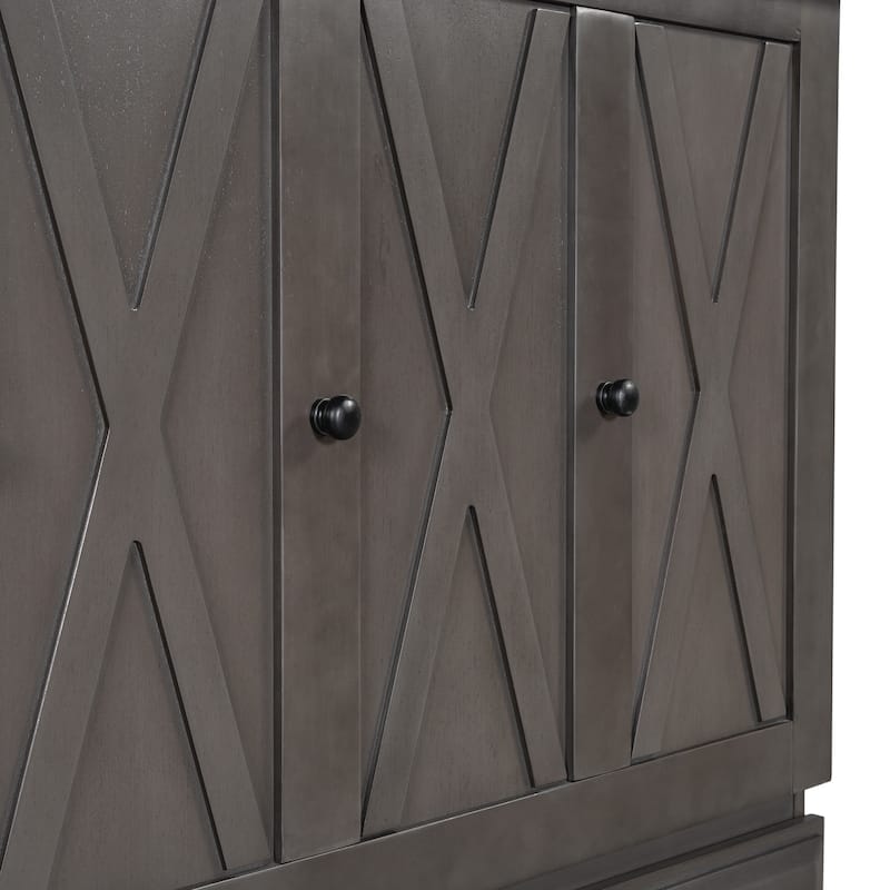 Solid Pine Murphy Bed with Charging Station & Storage Drawer
