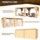 preview thumbnail 82 of 188, EROMMY Outdoor Louvered Pergola Gazebo with Adjustable Aluminum Rainproof Roof