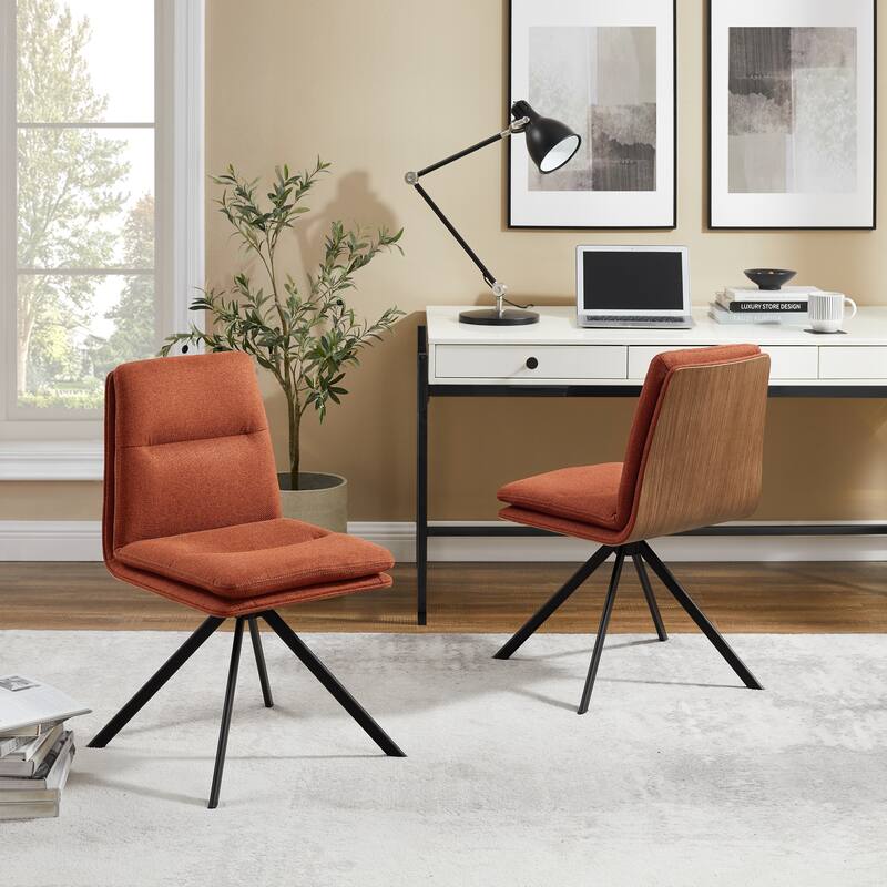 Art Leon Modern Swivel Accent Chair (Set of 2)