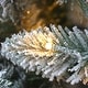 preview thumbnail 4 of 11, Maypex Lighted Flocked Green Spruce Artificial Christmas Tree