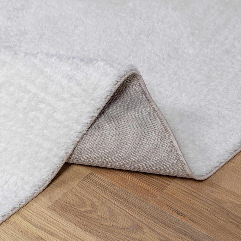 Hauteloom Heavenly Solid Shag Shaggy High Pile Area Rug