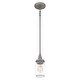 preview thumbnail 2 of 10, Quoizel Squire Galvanized Mini Pendant