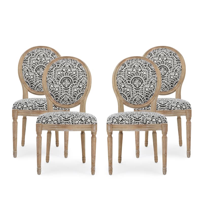 Phinnaeus French Country Dining Chairs (Set of 4) by Christopher Knight